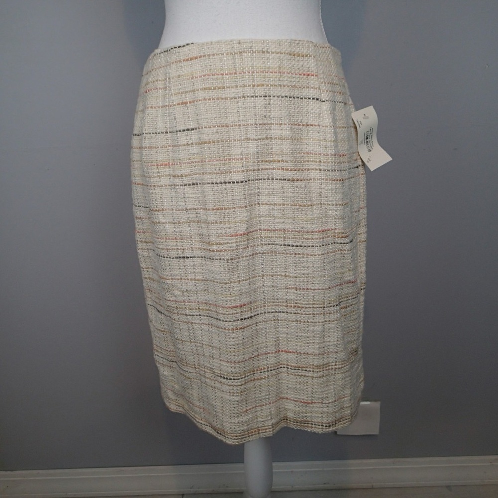 Anne Klein Tweed Skirt
